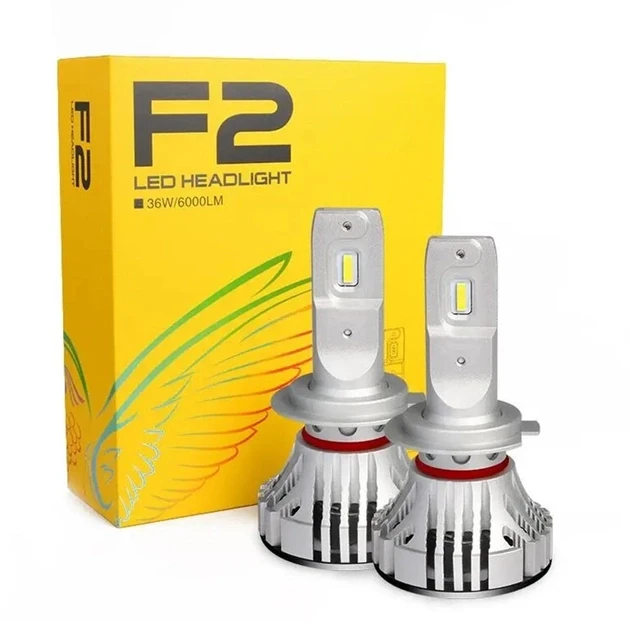 LED Лампи для Фар F2 H11 Solar, Автомобільний Світлодіодне Світло