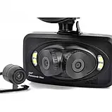 Автомобільний Відеореєстратор PanoraMic H6000 Driving Recorder + Камера Заднього Виду, Камера Відеоспостереження, фото 4