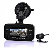 Автомобільний Відеореєстратор PanoraMic H6000 Driving Recorder + Камера Заднього Виду, Камера Відеоспостереження, фото 7
