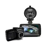 Автомобільний Відеореєстратор Black BOX T176 Vehicle DVR Full HD в Металевому Корпусі Чорний, фото 5