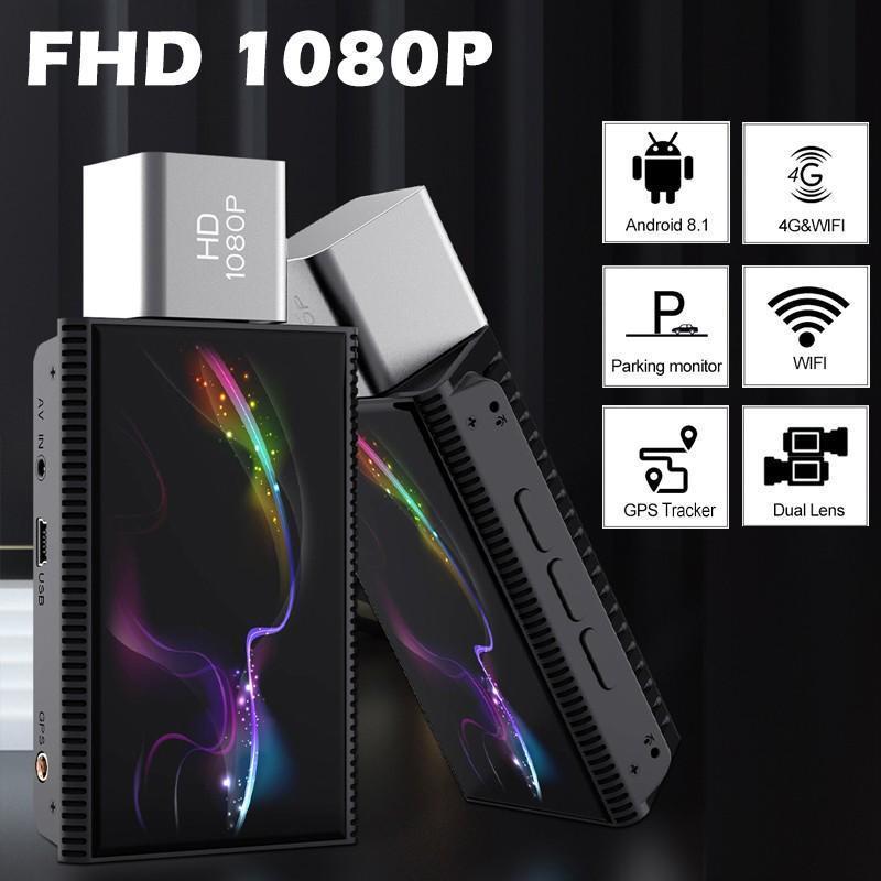 Відеореєстратор DVR K11 2камери ADAS 3 Full HD 4G GPS WiFi BT Android 8.1, Камера Відеоспостереження для Авто