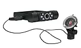 Автомобільний Відеореєстратор Separate HD DVR L1000 + Камера Заднього Виду, Камера Відеоспостереження, фото 8