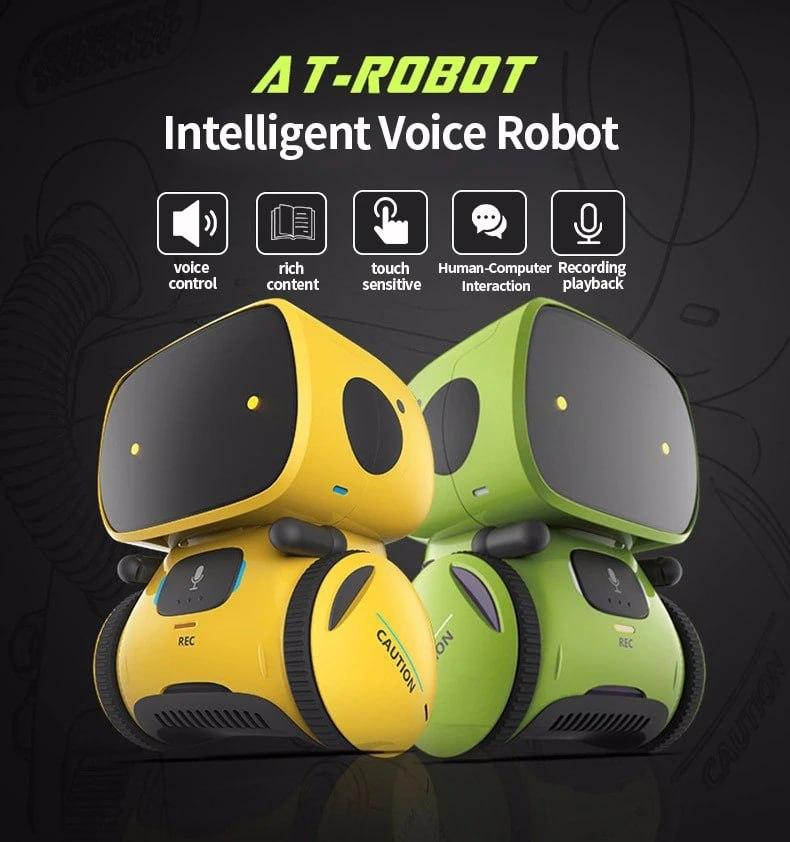 Інтерактивний Робот Master-7 AT-SMART ROBOT c Голосовим Управлінням Зелений, Розумна Іграшка