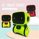 Інтерактивний Робот Master-7 AT-SMART ROBOT c Голосовим Управлінням Зелений, Розумна Іграшка, фото 3