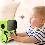 Інтерактивний Робот Master-7 AT-SMART ROBOT c Голосовим Управлінням Зелений, Розумна Іграшка, фото 5