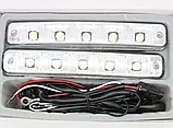 Денні Ходові Вогні DRL 10LED Діодів (Довгі) 0087-01, Автомобільні Фари Денного Світла, фото 8