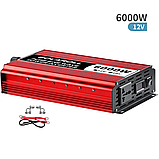 Інвертор напруги SOLAROLL чиста синусоїда з 12V в 220V 5000W, Підвищувальний перетворювач, Інвертор, фото 4