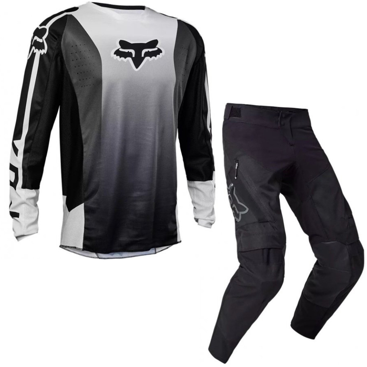 Джерсі штани FOX Ranger 180 Black White XXXL