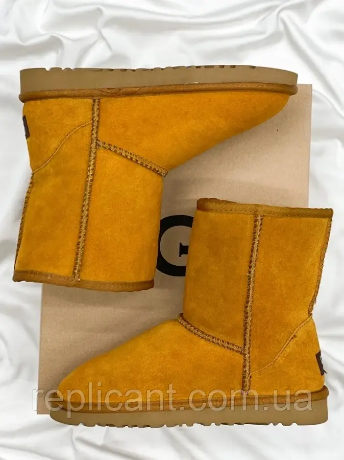 Жіночі черевики UGG Classic Short Caramel (Розробка) уги, фото 1