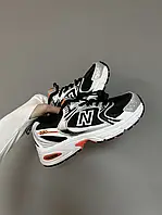 Кроссовки BLACK / SILVER / ORANGE Premium Нью беланс кросівки нью баланс