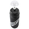 Велосипедна фляга Grey's GR15660 M 600 мл чорна із білим принтом, фото 2