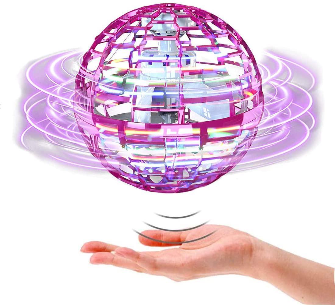 Летающий шар-спиннер/бумераанг светящийся Trend-mix FlyNova pro Flying spinner Рожевий - фото 2 - id-p2049064395