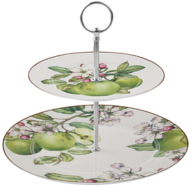 Блюдо Limited Edition APPLE TREE 2-ярусна 19×26 см