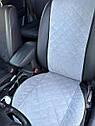 Накидки на сидіння Dacia Logan MCV  з еко-замші, фото 5