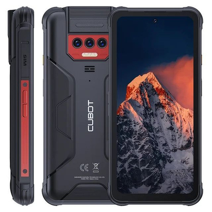 Смартфон Cubot KingKong 8 6/256 GB RED NFC 10600mAh 6.5" LED-ліхтар + скло, фото 3
