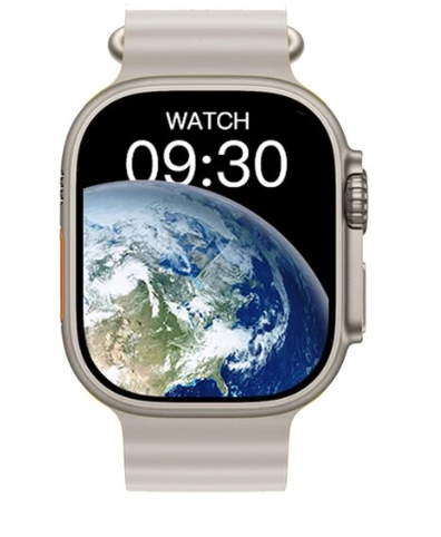 Смарт-годинник Smart Watch T10 Ultra Silver водонепроникний спортивний розумний годинник, виклик по Bluetooth