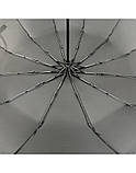 Парасоля чоловіча напівавтомат Feeling Rain LAN 938 на 9 спиць Чорний, фото 7
