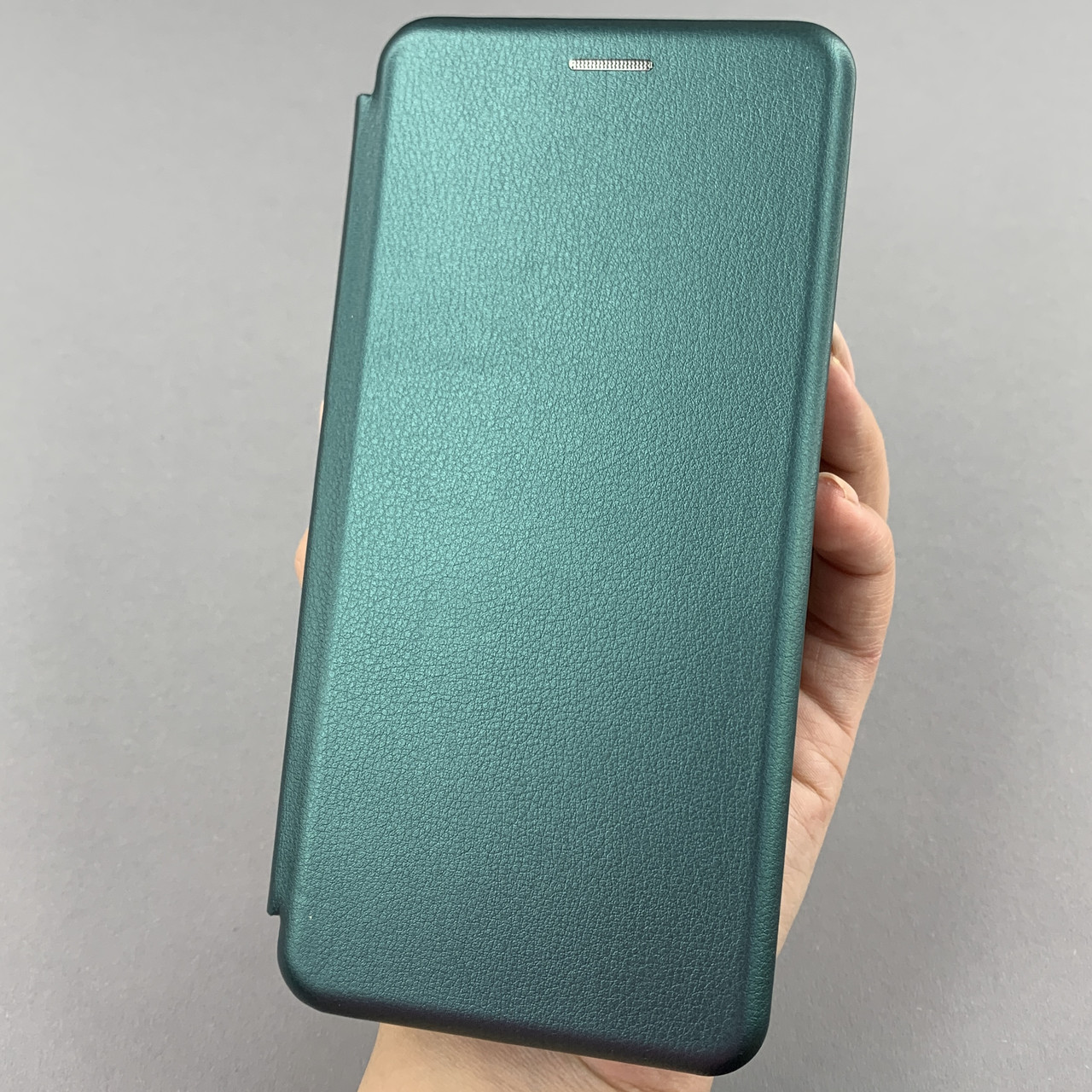 Чохол-книга для Motorola E20 книжка з підставкою на телефон моторола е20 темно-зелена stn