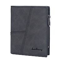 Гаманець вертикальний з монетницею Baellerry Графіт (w022-1)