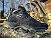 Спортивні шкіряні черевики, кросівки термо Salomon Contagrip Gore-Tex Denim, фото 2