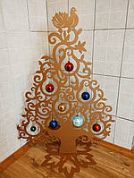 Ялинка з металу, декоративне дерево.