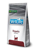 Сухой корм для кошек Farmina Vet Life Hepatic диетическое питание, при хронической печеночной недостаточности,