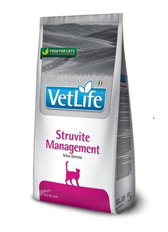 Сухий корм для котів Farmina Vet Life Management Struvite дієтичне харчування, для лікування та профілактики рецидивів струвітних