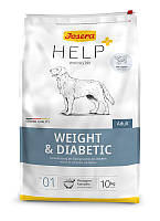 Полноценный диетический корм для взрослых собак Josera Help Weight & Diabetic Dog поддержка при избыточном