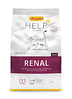 Полноценный диетический корм для взрослых котов Josera Help Renal Cat поддержка при хронической болезни почек,