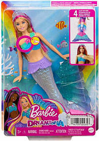 Лялька Barbie Дрімтопія Сяючий хвостик Мерехтливі вогники Barbie Twinkle Lights Mermaid HDJ36 оригінал