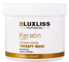 Maска для домашнього догляду за волоссям Luxliss Keratin Repair Therapy Маsk 400 мл