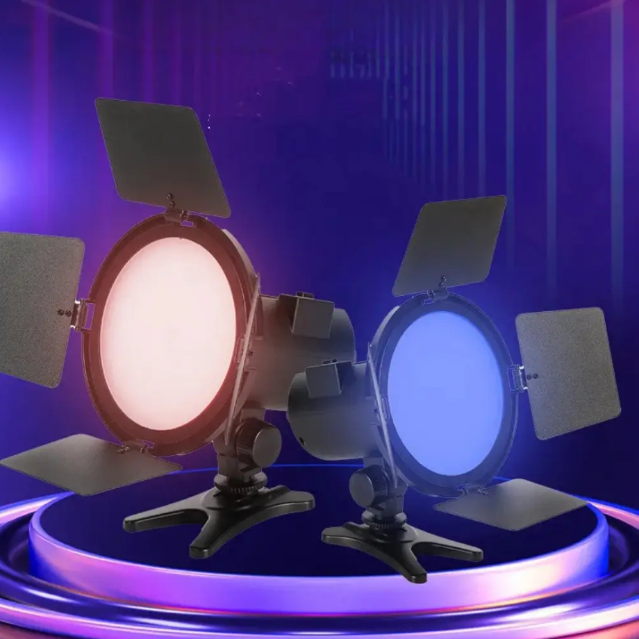 Светодиодный прожектор лед с направленным потоком света, Прожектор с пультом для фото видеосвет лампа для фона - фото 1 - id-p2049094055