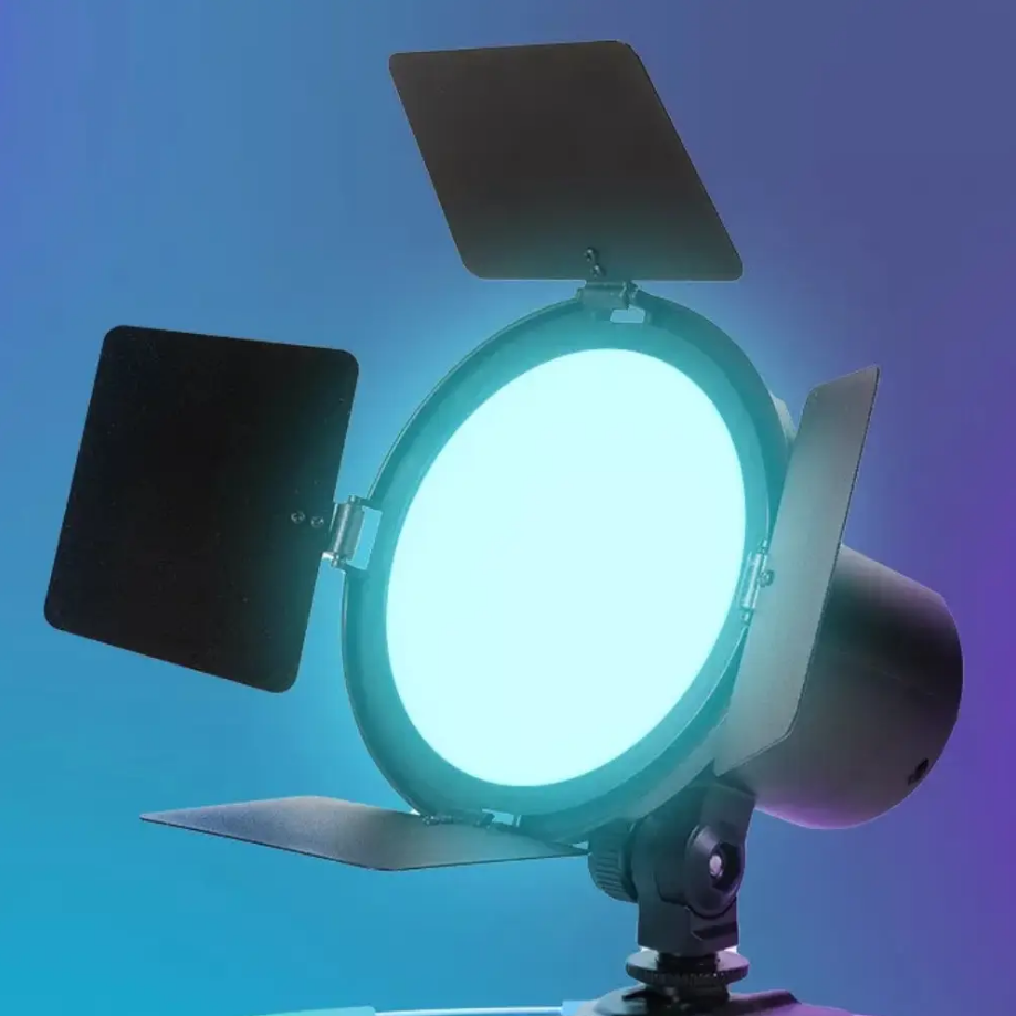 Светодиодный прожектор лед с направленным потоком света, Прожектор с пультом для фото видеосвет лампа для фона - фото 4 - id-p2049094055