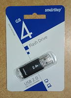 USB флешка 4Gb Smartbuy V-Cut black