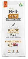 Сухой корм Brit Care Dog Hypoallergenic Junior Large Breed Lamb для щенков с бараниной и рисом 12 кг