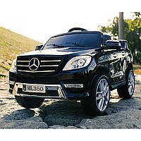 Детский электромобиль джип Mercedes-Benz ML 350 M 3568EBLR-2 (MP3, SD, USB, моторы 2x25W, акум.12V9AH, черный)