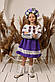 Спідничка для дівчинки Полонина фіолетова, фото 2