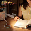 Світильник акумуляторний LOSSO "Змійка" LJC-198, ліхтарик для читання на шию з гнучкою ніжкою, фото 7