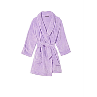 Плюшевий халат Short Cozy Robe Purple Heart Victoria's Secret XS/S