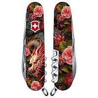 Складной нож Victorinox SPARTAN ZODIAC Китайский зеленый дракон 1.3603.Z3300p MK official