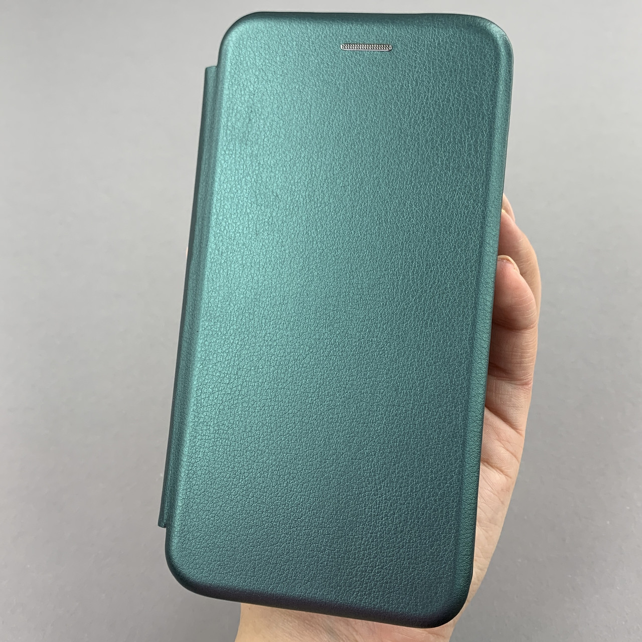 Чохол-книга для Motorola Edge 40 книжка з підставкою на телефон моторола едж 40 темно-зелена stn