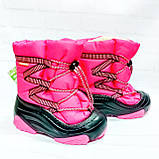 Зимові дитячі чобітки, сноубутси тм Demar , розміри 20 - 29., фото 3