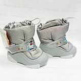 Зимові дитячі чобітки, сноубутси тм Demar , розміри 20 - 29., фото 2