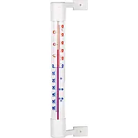Термометр уличный (от -45°С до +50°С) 18 см. Bioterm 022202 белый