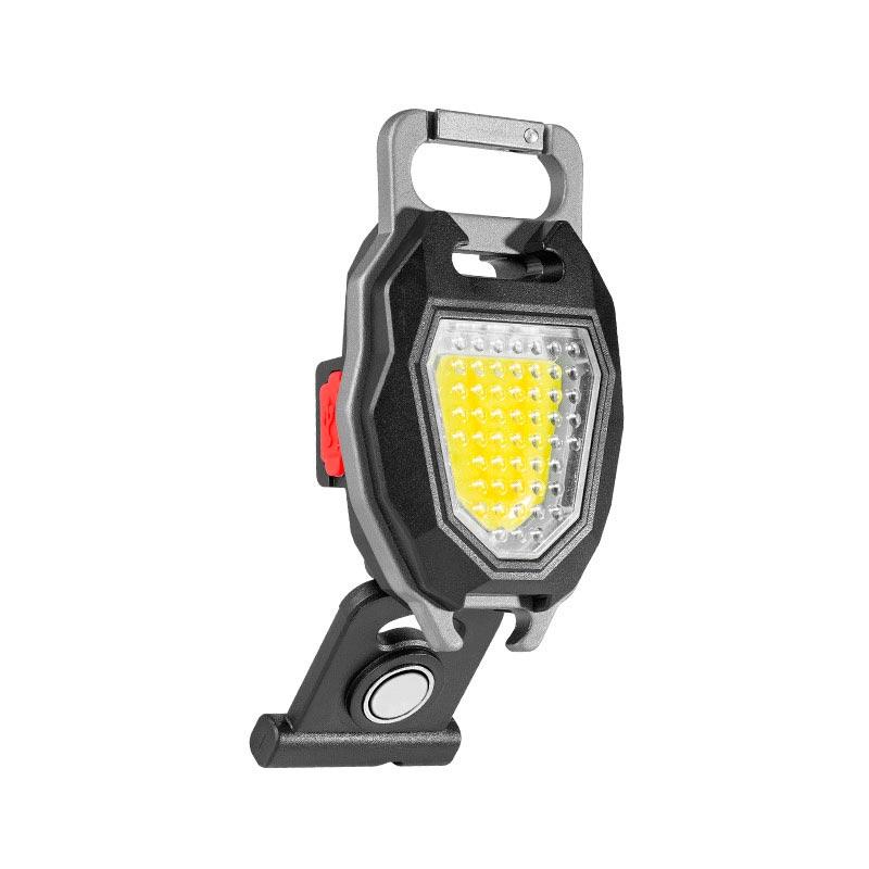 Ліхтар-брелок COB W5144, чорний, фото 1