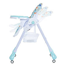 Стільчик для годування Bambi M 3233 Toucan Mint (регулювання висоти, нахилу спинки, підніжки, столика), фото 4