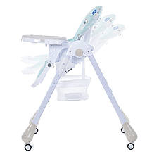 Стільчик для годування Bambi M 3233 Puppy Boy Beige (регулювання висоти, нахилу спинки, підніжки, столика), фото 4