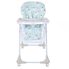 Стільчик для годування Bambi M 3233 Puppy Boy Beige (регулювання висоти, нахилу спинки, підніжки, столика), фото 3