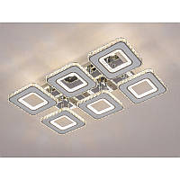 Люстра світлодіодна акрилова + нічник с пультом 3100-6100К, 300 Вт. F+LIGHT