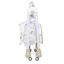 Стільчик для годування Bambi M 3233 Dino Beige (регулювання висоти, нахилу спинки, підніжки, столика), фото 5